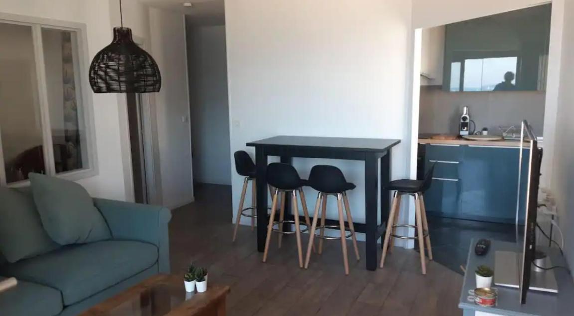 Splendide T2 Face A La Mer, Terrasse, Wifi Hendaye Bagian luar foto